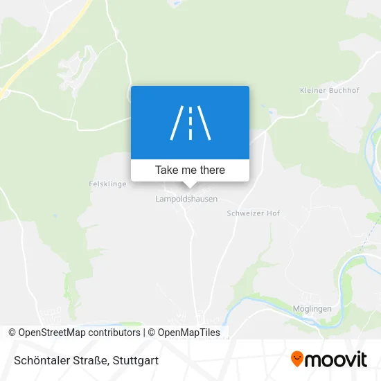 Карта Schöntaler Straße