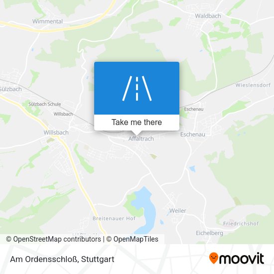 Am Ordensschloß map