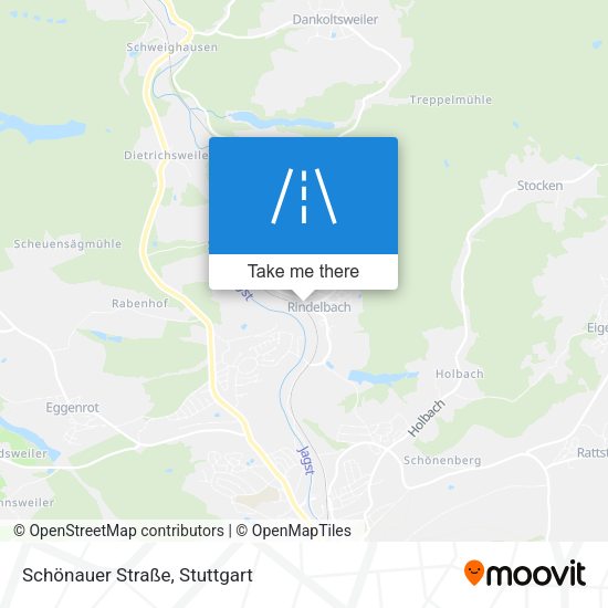 Schönauer Straße map