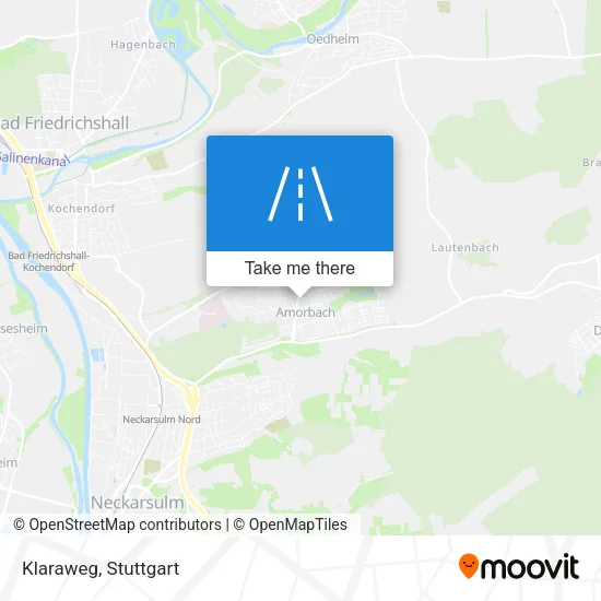 Карта Klaraweg