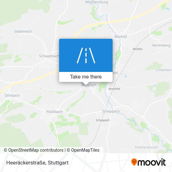 Heeräckerstraße map