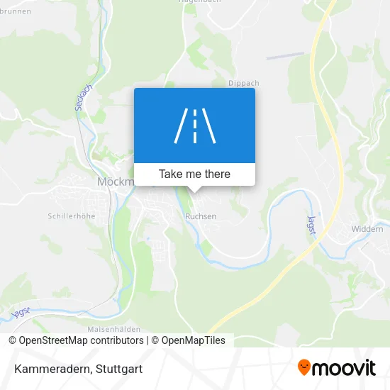 Карта Kammeradern