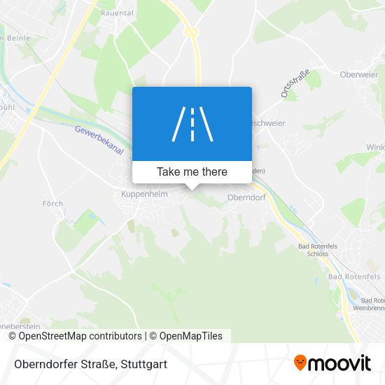 Oberndorfer Straße map