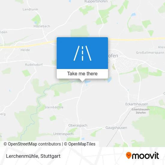 Lerchenmühle map
