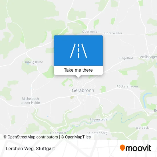 Карта Lerchen Weg