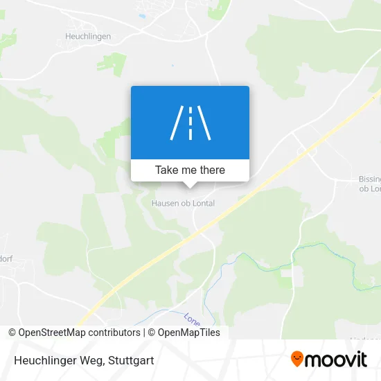 Карта Heuchlinger Weg