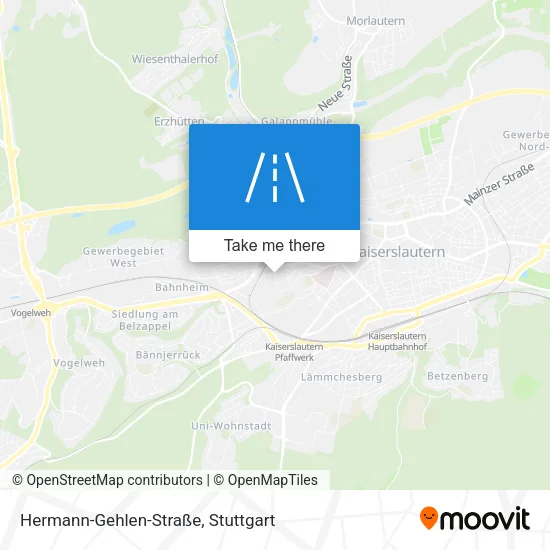 Карта Hermann-Gehlen-Straße