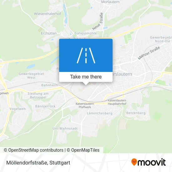 Карта Möllendorfstraße