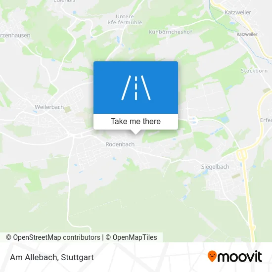 Карта Am Allebach