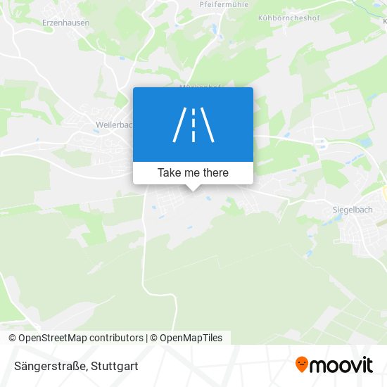 Sängerstraße map