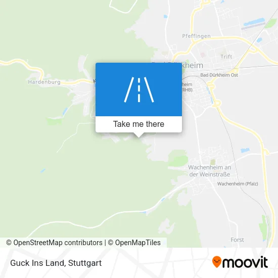Guck Ins Land map