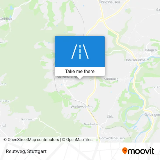 Карта Reutweg