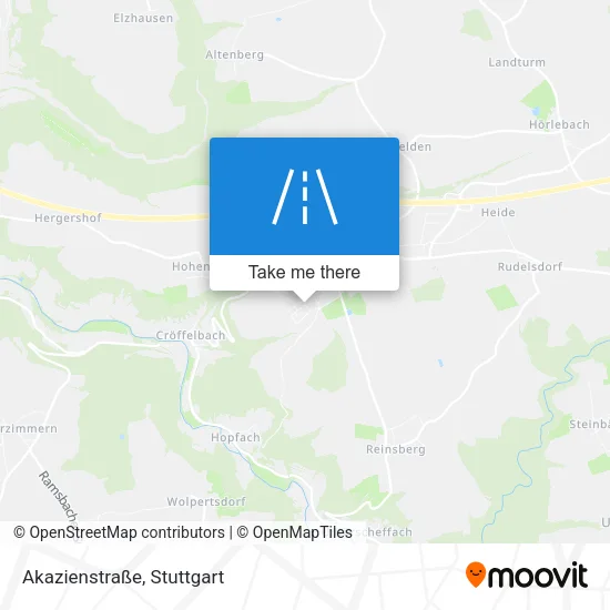 Akazienstraße map