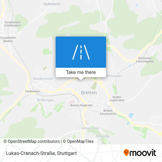 Lukas-Cranach-Straße map
