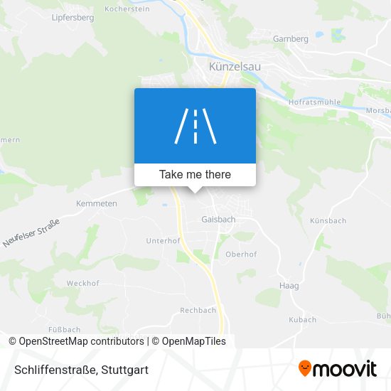 Schliffenstraße map