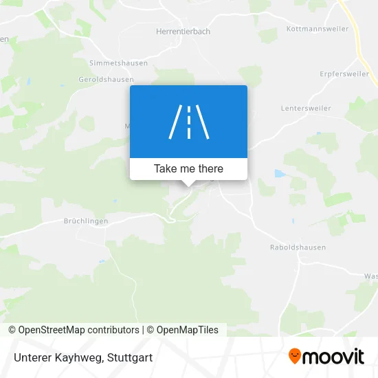 Карта Unterer Kayhweg