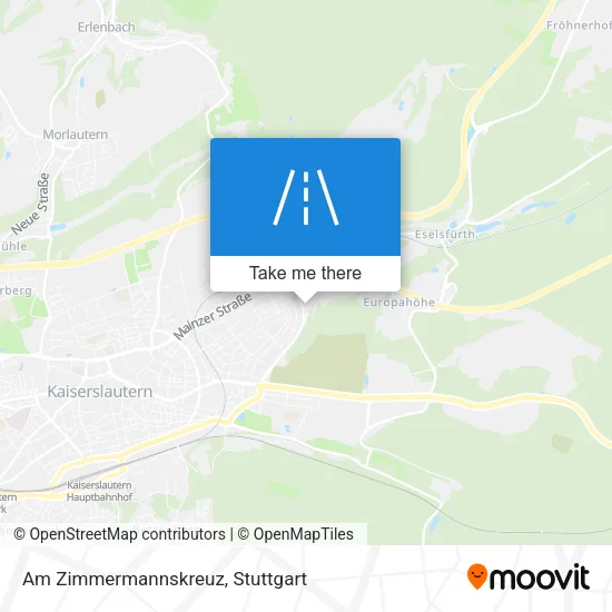 Карта Am Zimmermannskreuz