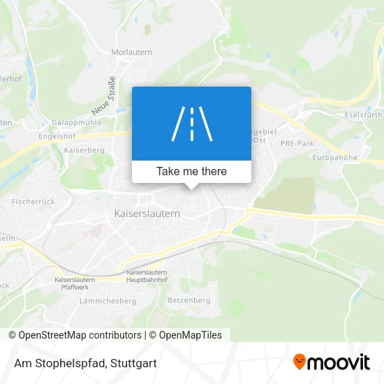 Карта Am Stophelspfad