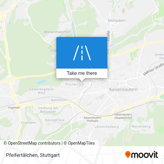 Pfeifertälchen map
