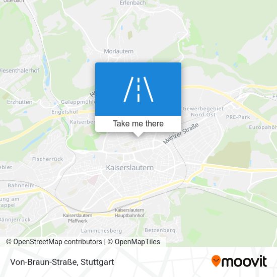 Von-Braun-Straße map