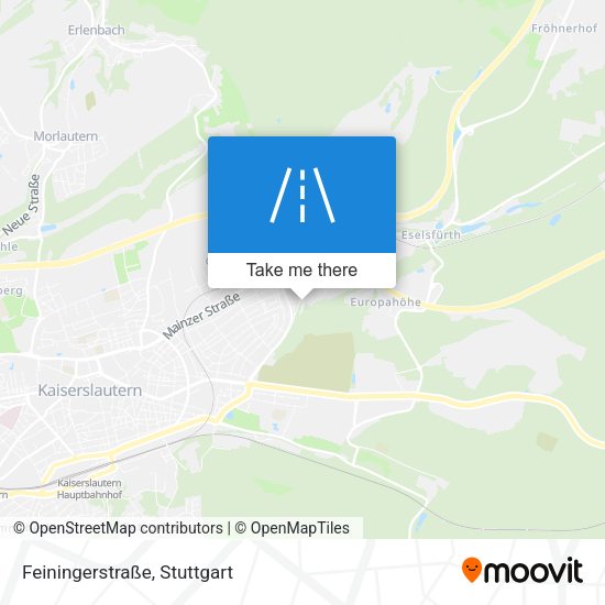 Feiningerstraße map