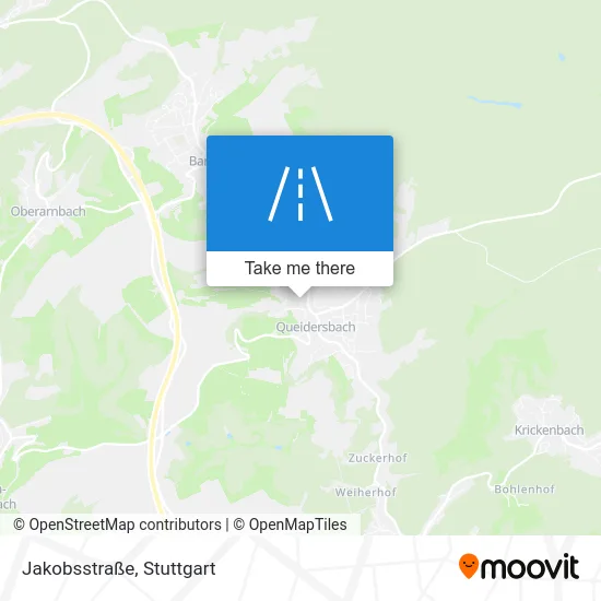 Карта Jakobsstraße