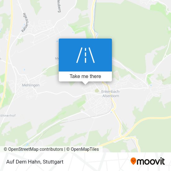 Карта Auf Dem Hahn