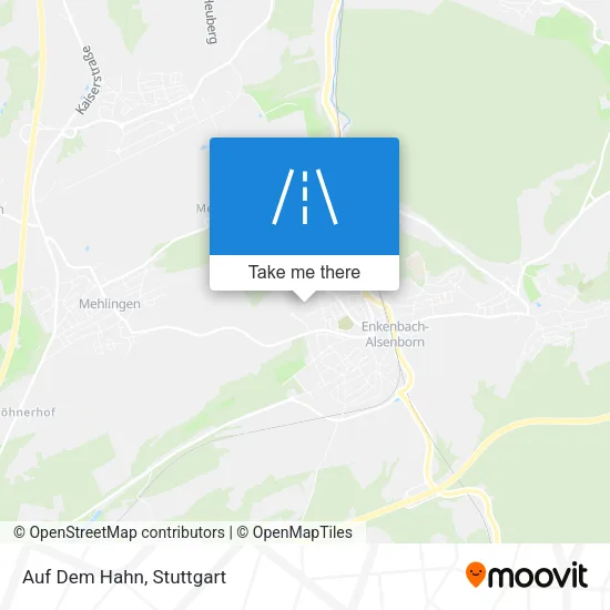 Карта Auf Dem Hahn