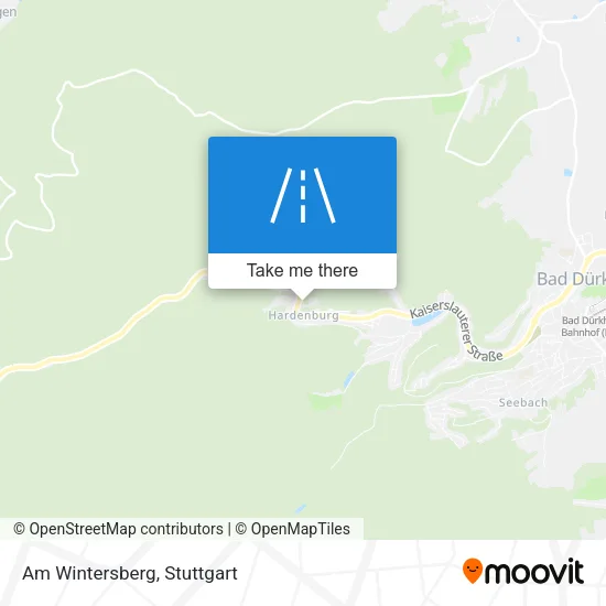 Карта Am Wintersberg
