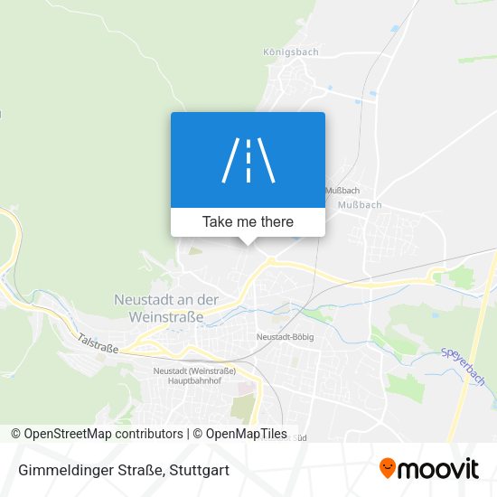 Gimmeldinger Straße map