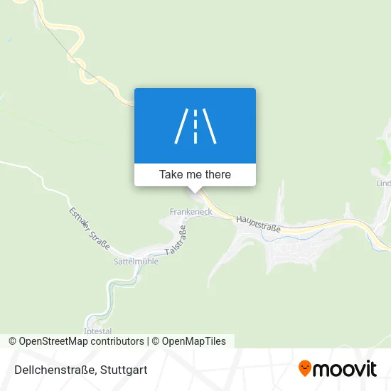 Карта Dellchenstraße