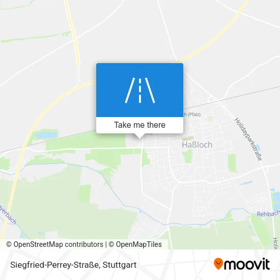 Карта Siegfried-Perrey-Straße