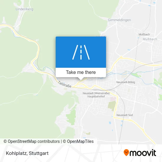 Карта Kohlplatz