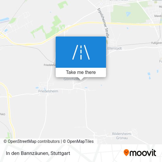 In den Bannzäunen map