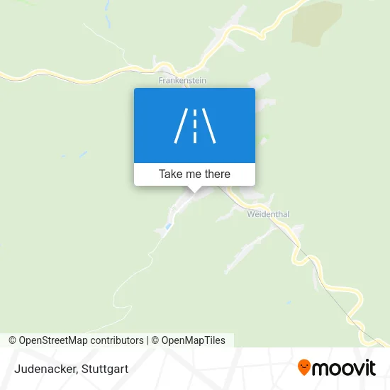 Карта Judenacker