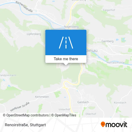 Renoirstraße map