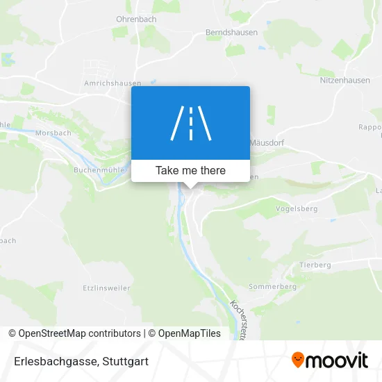 Erlesbachgasse map