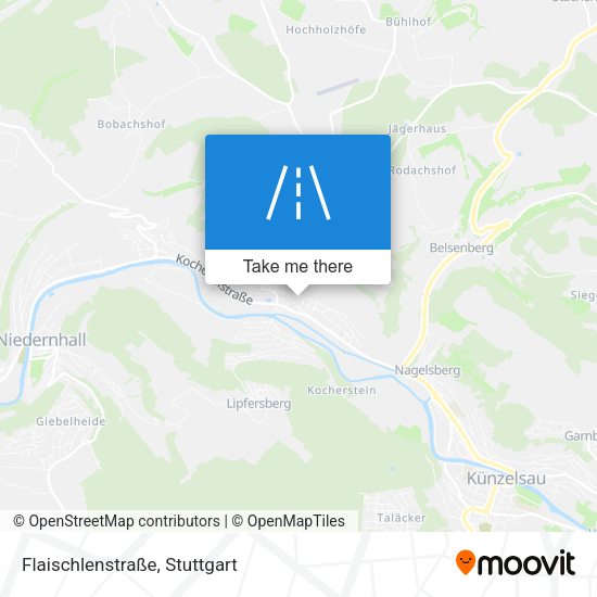 Flaischlenstraße map