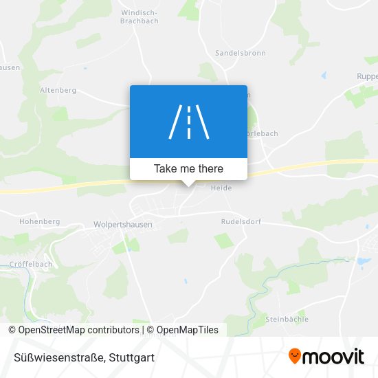 Süßwiesenstraße map