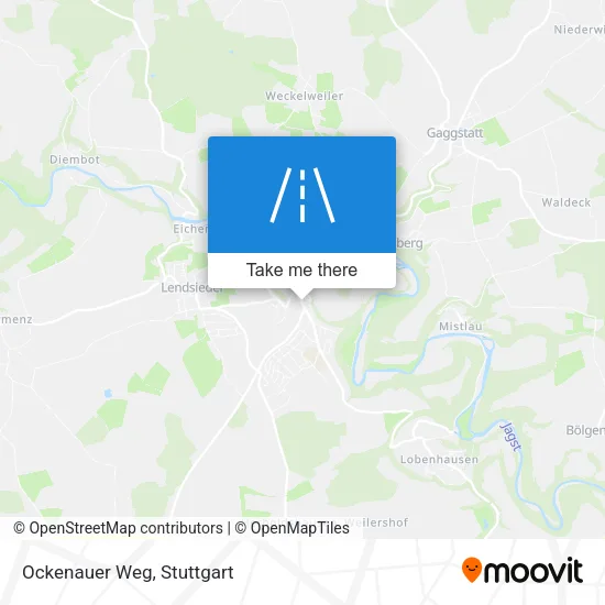Карта Ockenauer Weg