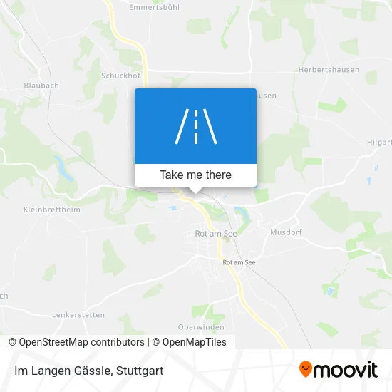 Карта Im Langen Gässle