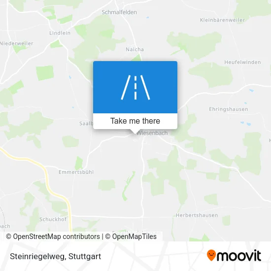 Карта Steinriegelweg