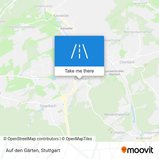 Auf den Gärten map