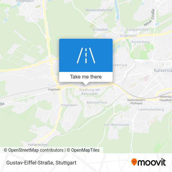 Gustav-Eiffel-Straße map