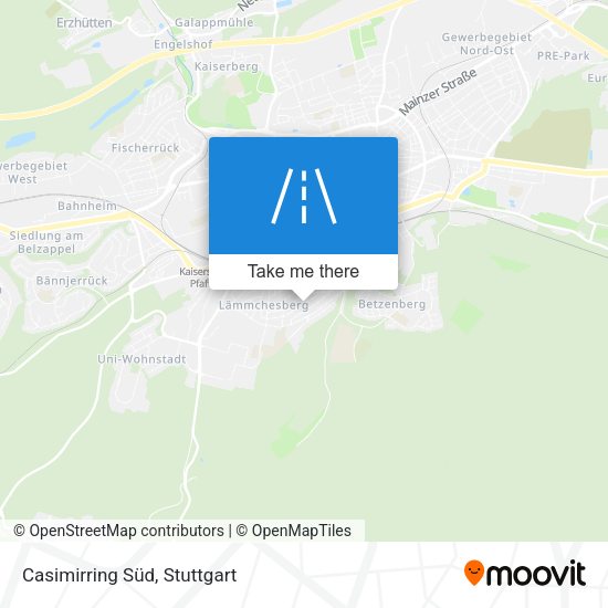 Casimirring Süd map