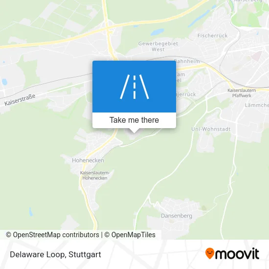 Карта Delaware Loop