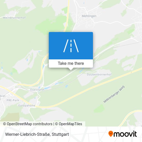 Werner-Liebrich-Straße map
