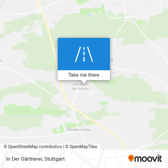 In Der Gärtnerei map