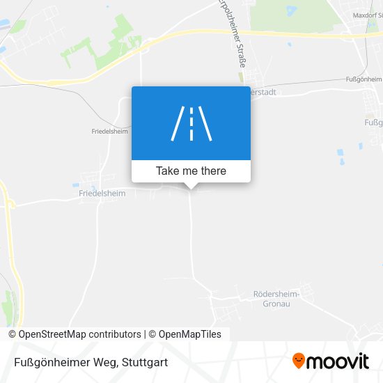 Fußgönheimer Weg map