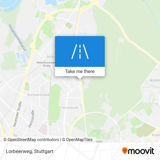 Карта Lorbeerweg